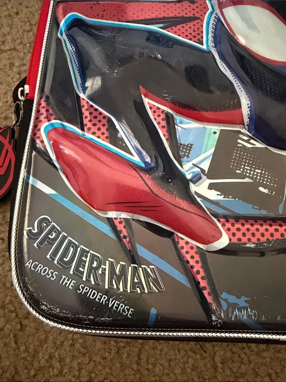 Spider-Man Miles Morales Kids Backpack - Black & Red